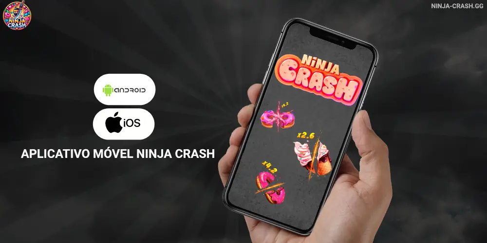 Aplicativo móvel Ninja Crash
