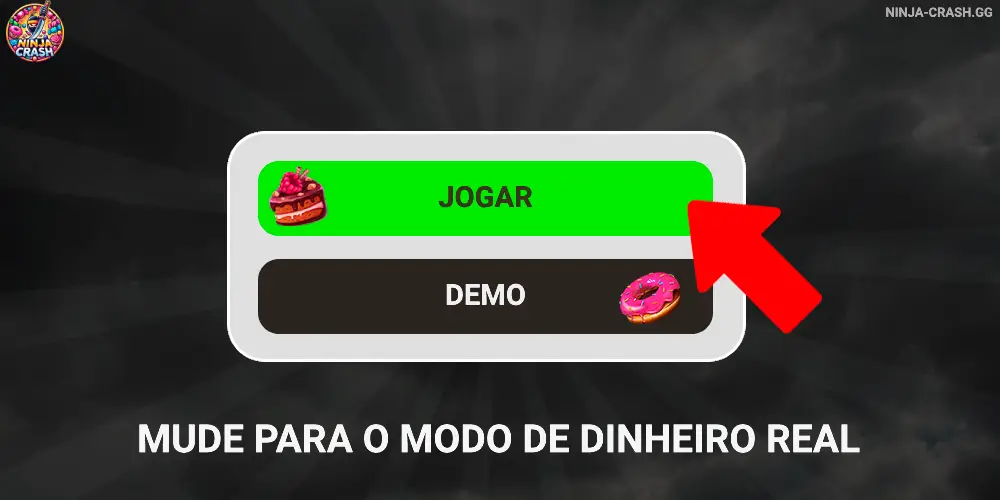 Mude para o modo de dinheiro real Ninja Crash