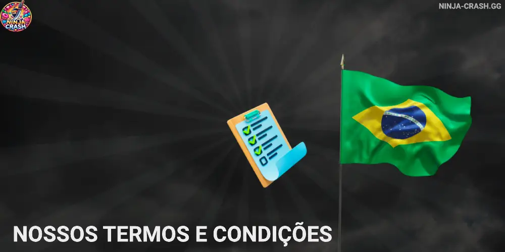 Nossos Termos e Condições ninja-crash