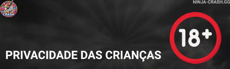 Privacidade das crianças ninja-crash