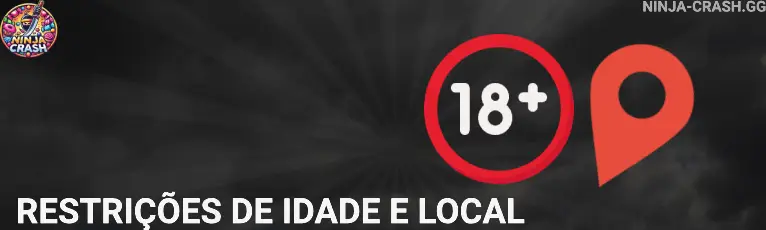 Restrições de idade e local ninja-crash